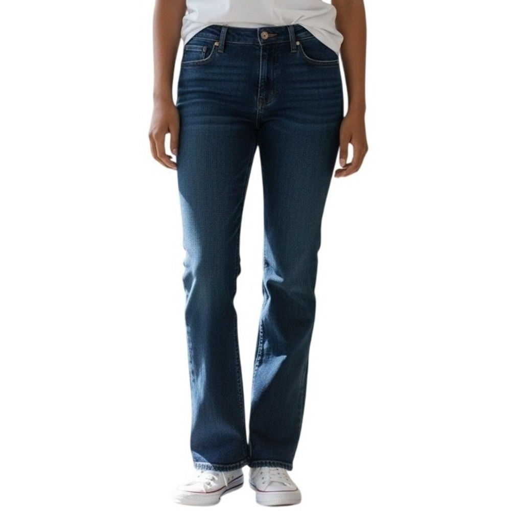 Raven Denim Custom Fit Jeans‎ Womens 29 Dark Blue Straight Leg Made in USA